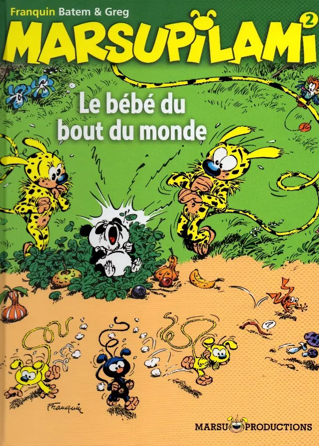 Couverture de l'album Marsupilami Tome 2 Le bébé du bout du monde