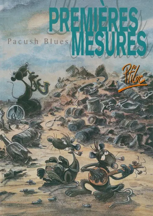 Couverture de l'album Pacush Blues Tome 1 Premières mesures
