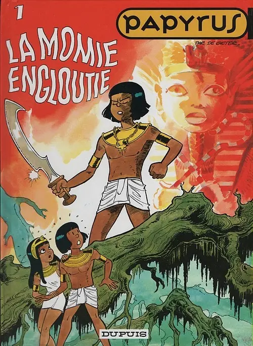 Couverture de l'album Papyrus Tome 1 La momie engloutie
