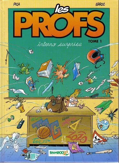 Couverture de l'album Les Profs Tome 1 Interro surprise
