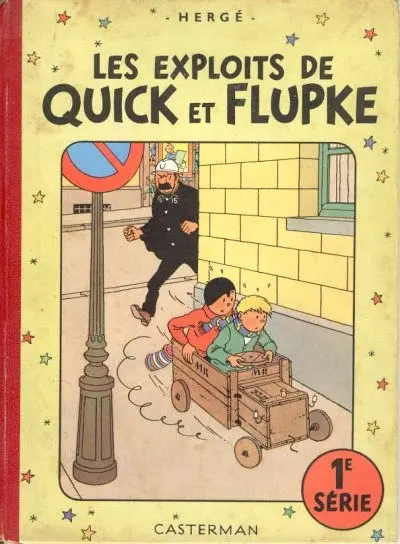 Couverture de l'album Quick et Flupke - Gamins de Bruxelles 1e série