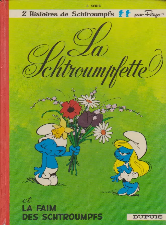 Couverture de l'album Les Schtroumpfs Tome 3 La Schtroumpfette