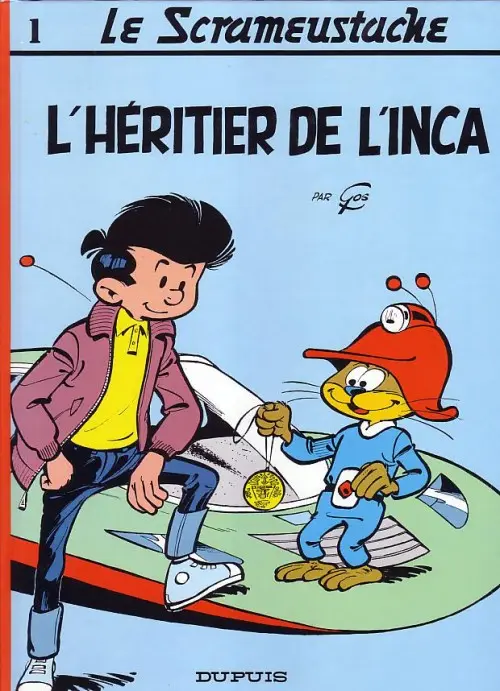 Couverture de l'album Le Scrameustache Tome 1 L'héritier de l'Inca
