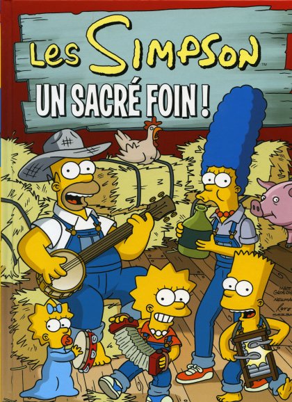Couverture de l'album Les Simpson Tome 2 Un sacré foin !