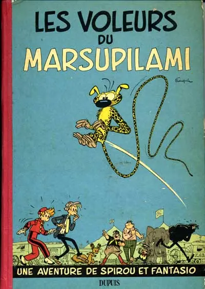 Couverture de l'album Spirou et Fantasio Tome 5 Les voleurs du Marsupilami