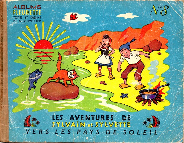 Couverture de l'album Sylvain et Sylvette Tome 8 Vers le pays de soleil