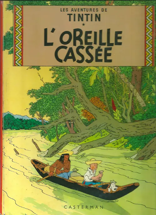 Couverture de l'album Tintin Tome 6 L'oreille cassée