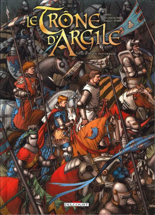 Couverture de l'album Le Trône d'Argile Tome 2 Le pont de Montereau