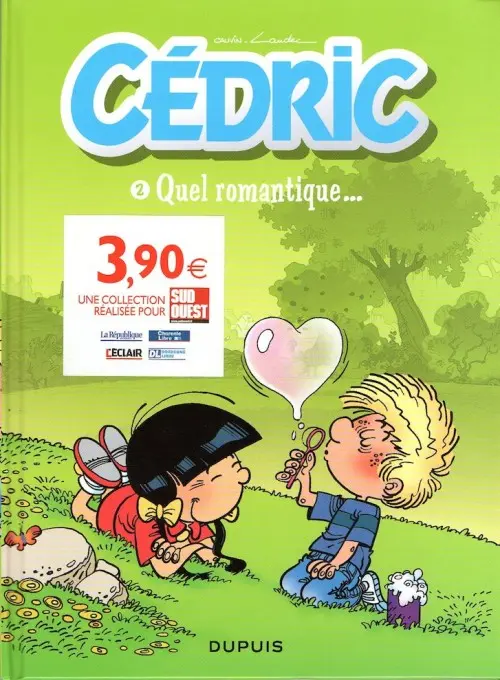Couverture de l'album Cédric Albums publicitaires Quel romantique...