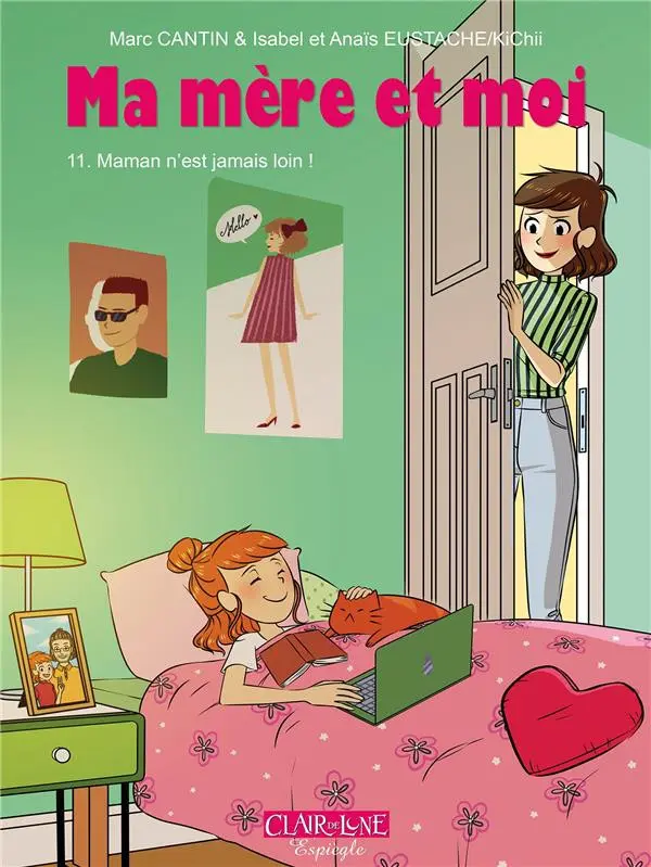 Couverture de l'album Ma mère et moi Tome 11 Maman n'est jamais loin !