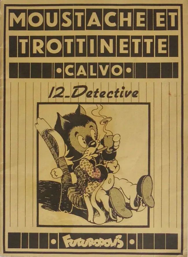 Couverture de l'album Moustache et Trottinette Tome 12 Détective