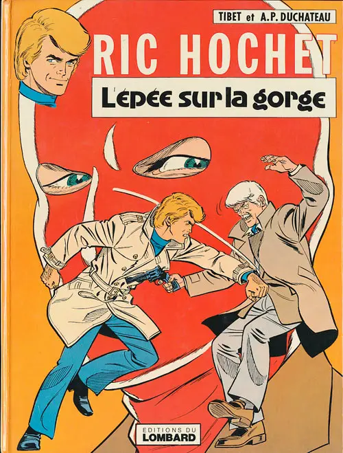 Couverture de l'album Ric Hochet Tome 27 L'épée sur la gorge