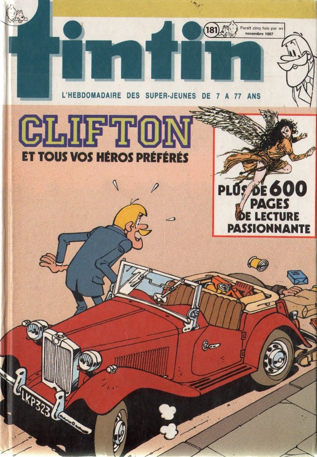 Couverture de l'album Tintin Tome 181