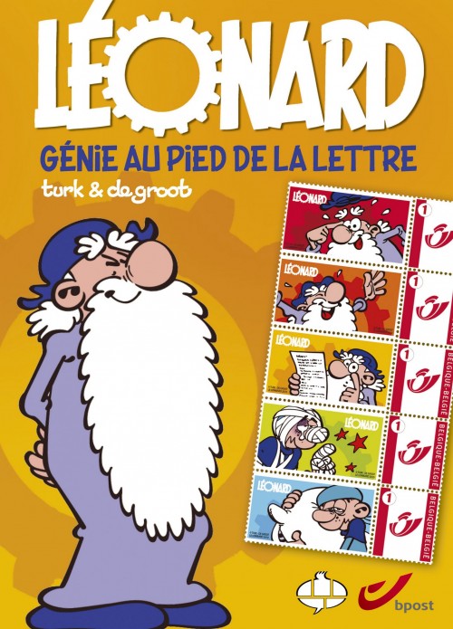 Couverture de l'album Léonard Génie au pied de la lettre