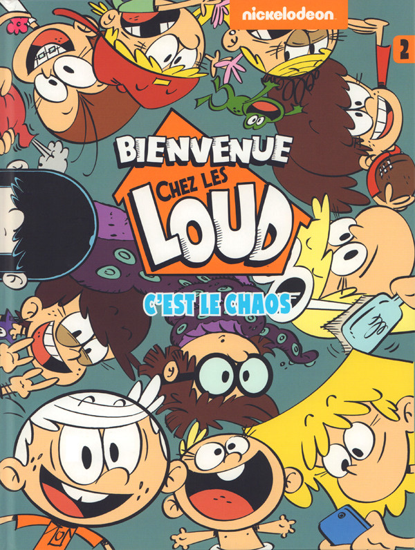 Couverture de l'album Bienvenue chez les Loud Tome 2 C'est le chaos