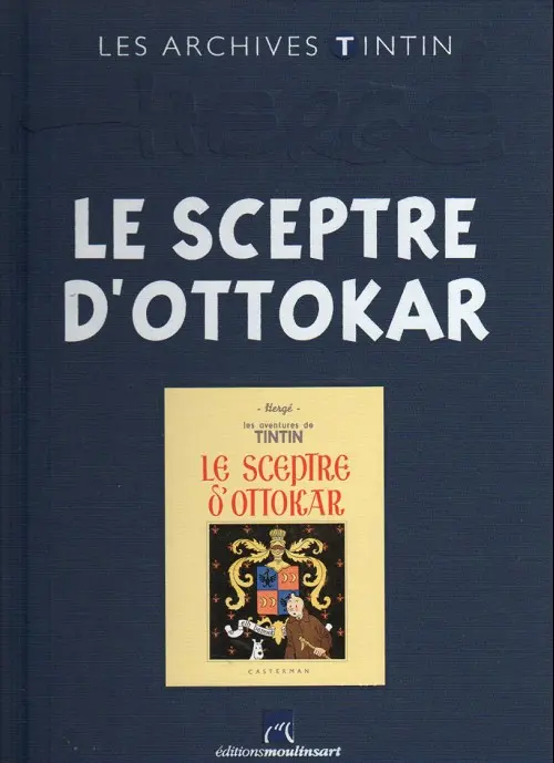 Couverture de l'album Les archives Tintin Tome 42 Le Sceptre d'Ottokar