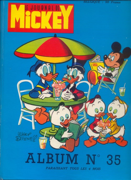 Couverture de l'album Le Journal de Mickey Album N° 35