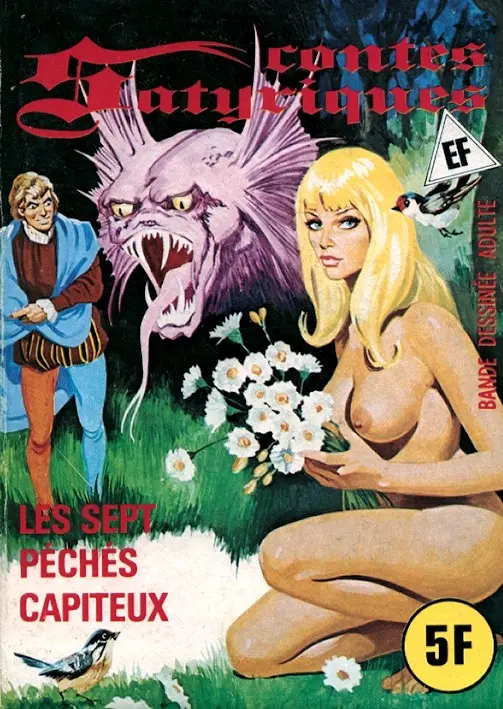 Couverture de l'album Contes Satyriques Tome 35 Les sept péchés capiteux