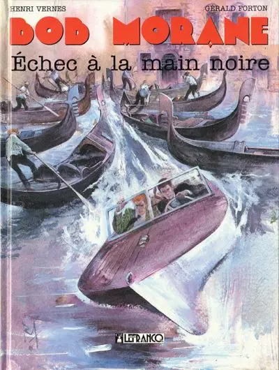 Couverture de l'album Bob Morane Lefrancq Tome 7 Échec à la main noire