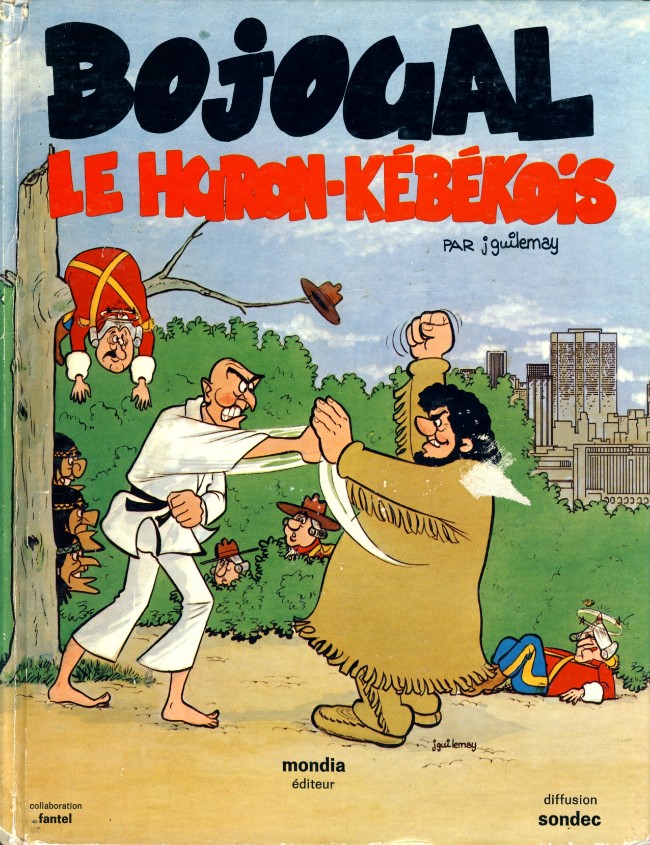 Couverture de l'album Bojoual Tome 1 Le Huron-Kébékois