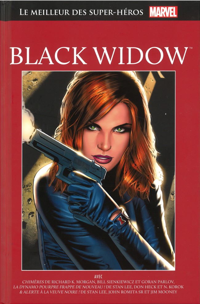 Couverture de l'album Le meilleur des Super-Héros Marvel Tome 13 Black Widow