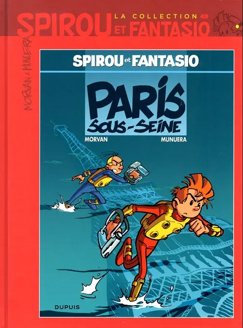 Couverture de l'album Spirou et Fantasio La collection Tome 49 Paris-sous-seine