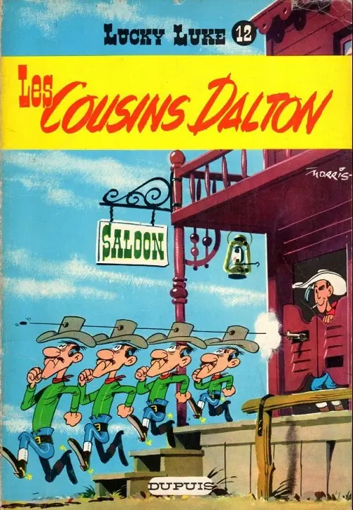 Couverture de l'album Lucky Luke Tome 12 Les Cousins Dalton