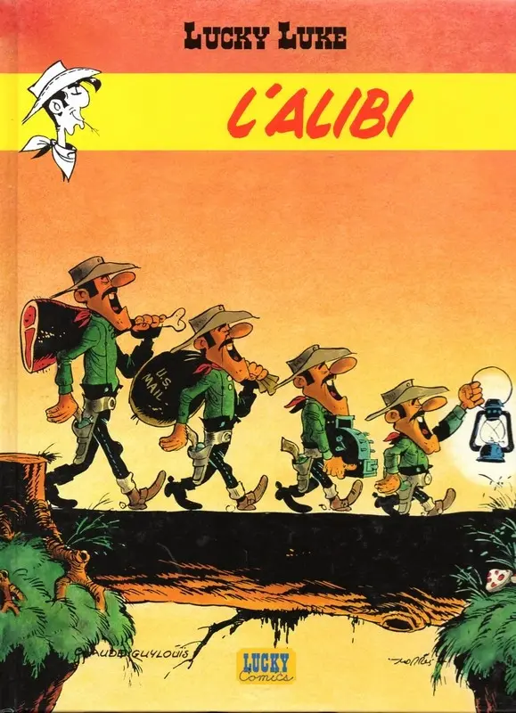 Couverture de l'album Lucky Luke Tome 58 L'alibi