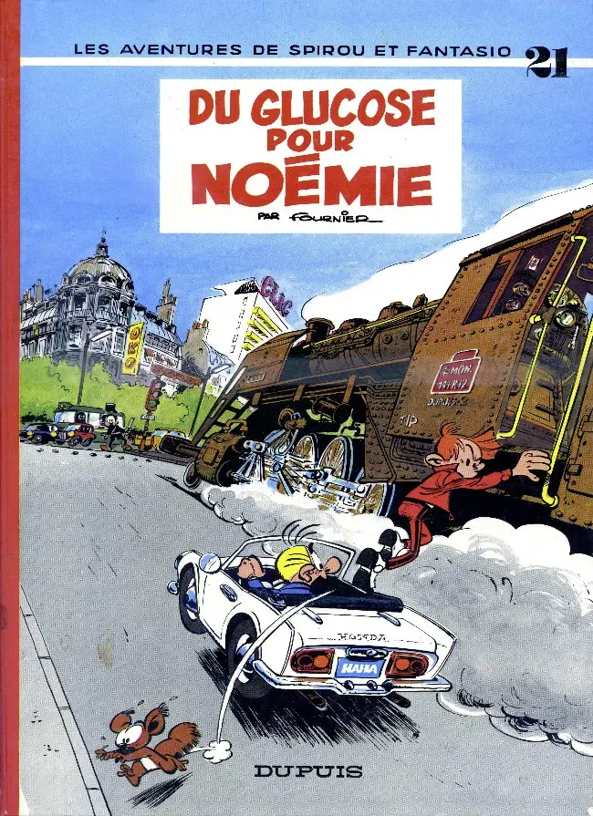 Couverture de l'album Spirou et Fantasio Tome 21 Du glucose pour Noémie