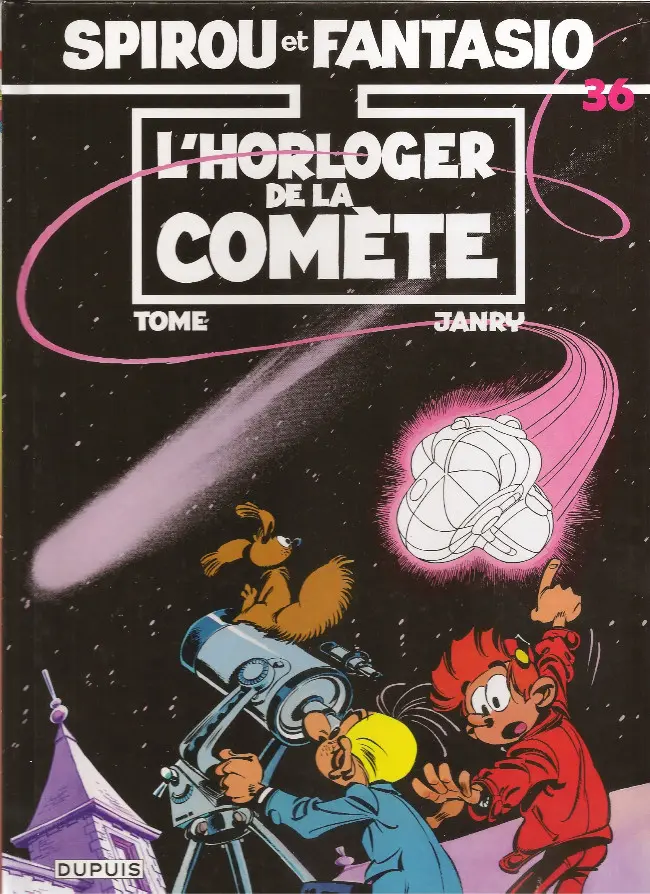 Couverture de l'album Spirou et Fantasio Tome 36 L'horloger de la comète