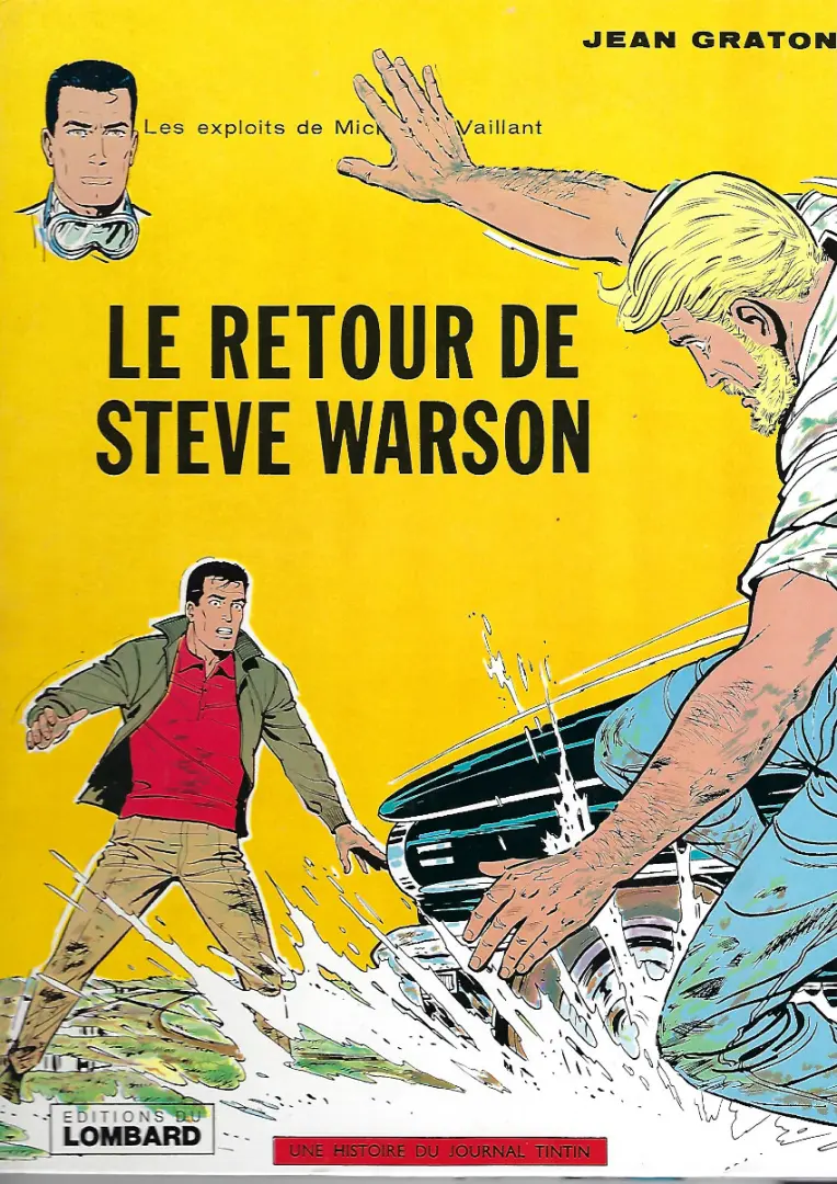 Couverture de l'album Michel Vaillant Tome 9 Le retour de Steve Warson