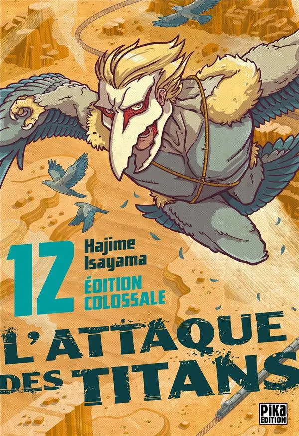 Couverture de l'album L'Attaque des Titans Édition Colossale 12