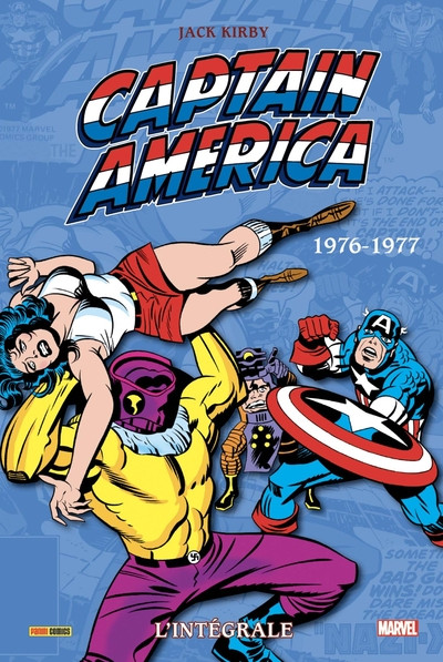 Couverture de l'album Captain America - L'intégrale Tome 11 1976-1977