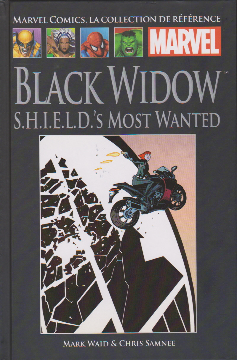 Couverture de l'album Marvel Comics - La collection de référence Tome 168 Black Widow - S.H.I.E.L.D.'s Most Wanted