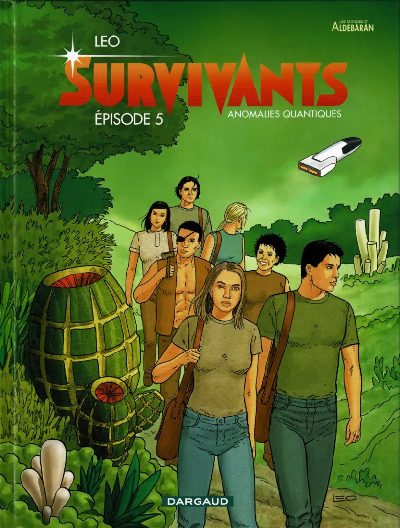 Couverture de l'album Survivants - Anomalies quantiques Épisode 5