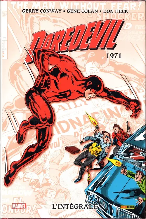 Couverture de l'album Daredevil - L'Intégrale Tome 7 1971