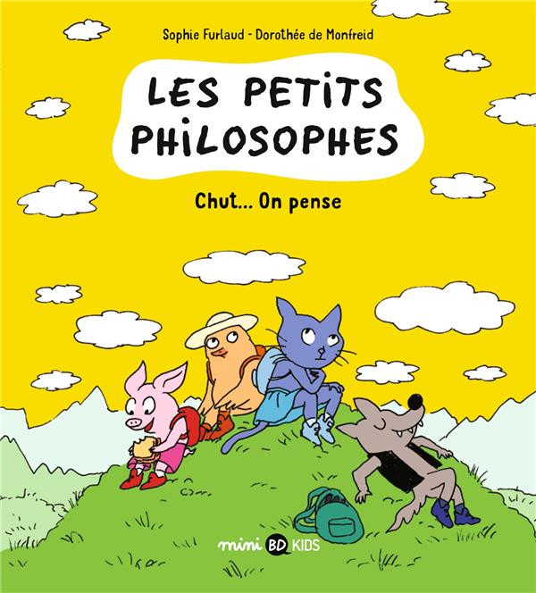 Couverture de l'album Les petits philosophes 2 Chut... On pense
