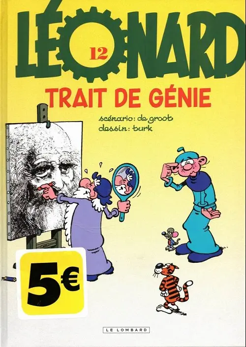 Couverture de l'album Léonard Tome 12 Trait de génie