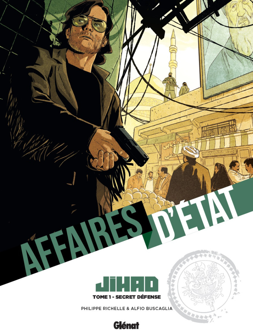 Couverture de l'album Affaires d'Etat - Jihad Tome 1 Secret défense