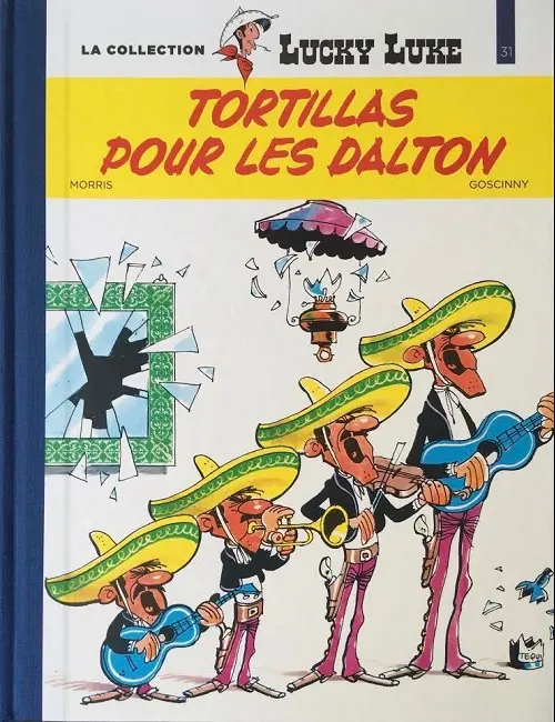 Couverture de l'album Lucky Luke La collection Tome 31 Tortillas pour les dalton