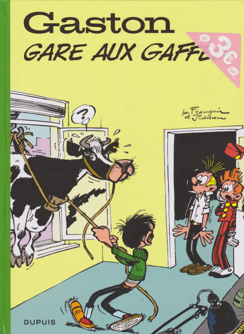 Couverture de l'album Gaston Tome 1 Gare aux gaffes