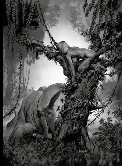 Couverture de l'album Eerie et Creepy présentent Richard Corben Intégrale