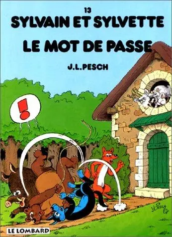 Couverture de l'album Sylvain et Sylvette Tome 13 Le mot de passe