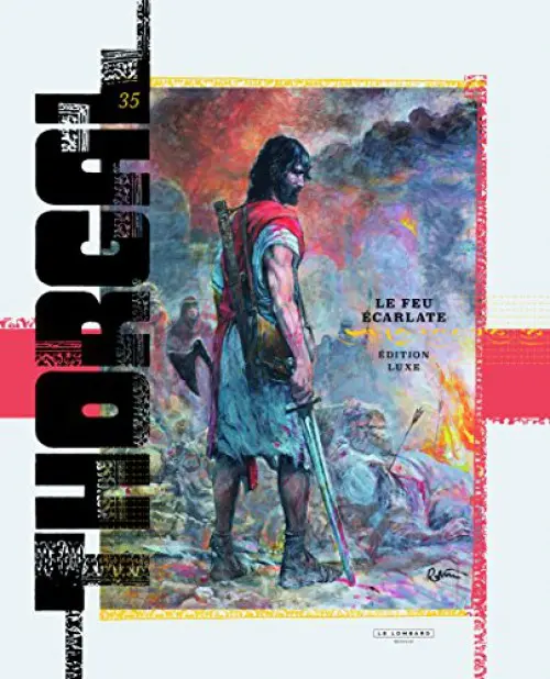 Couverture de l'album Thorgal Tome 35 Le feu écarlate