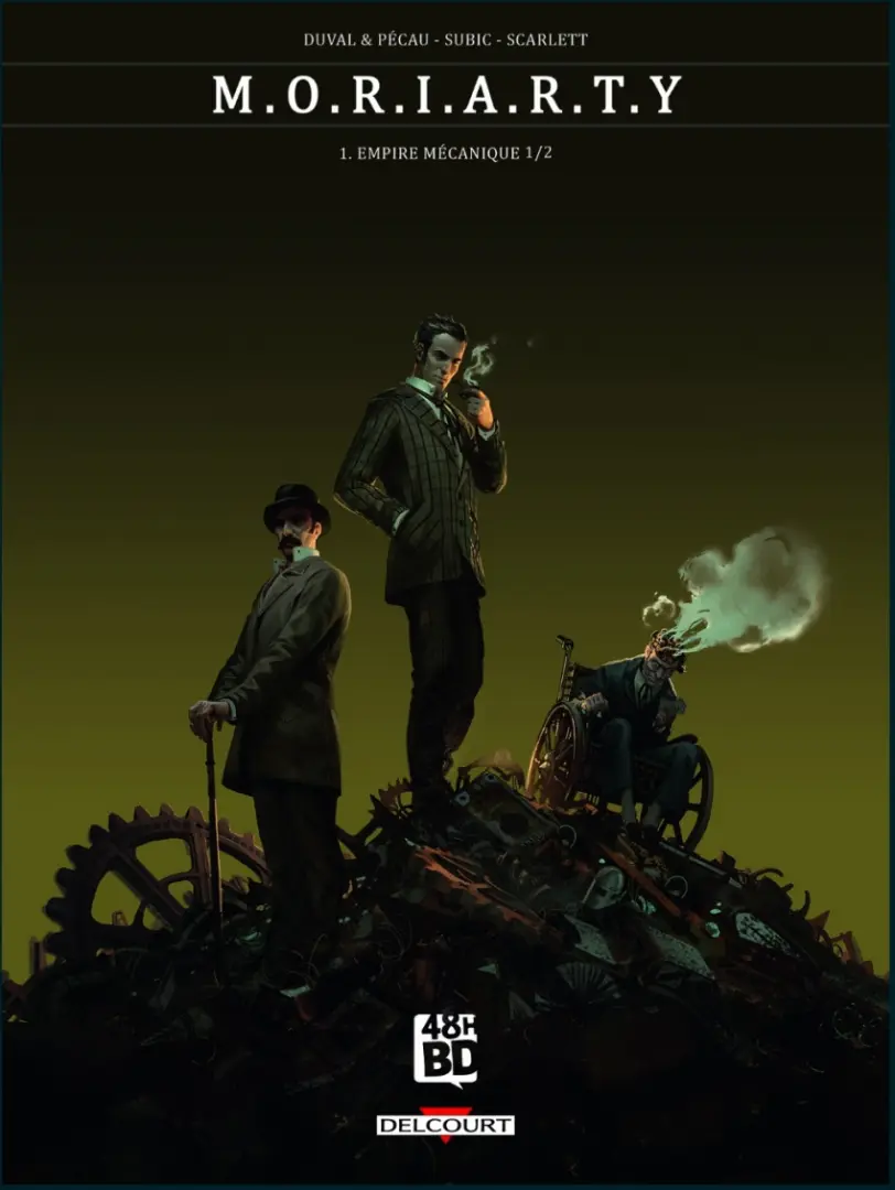 Couverture de l'album M.O.R.I.A.R.T.Y Tome 1 Empire mécanique 1/2