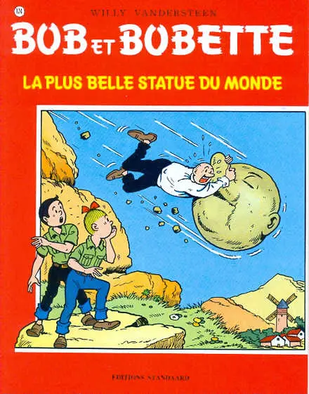 Couverture de l'album Bob et Bobette Tome 174 La plus belle statue du monde