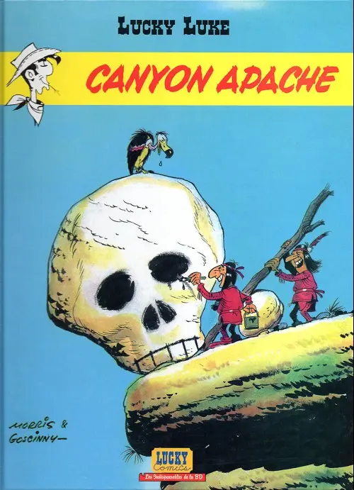 Couverture de l'album Lucky Luke Tome 37 Canyon Apache