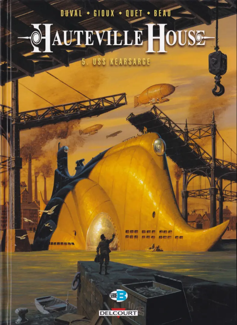 Couverture de l'album Hauteville House Tome 5 USS Kearsarge