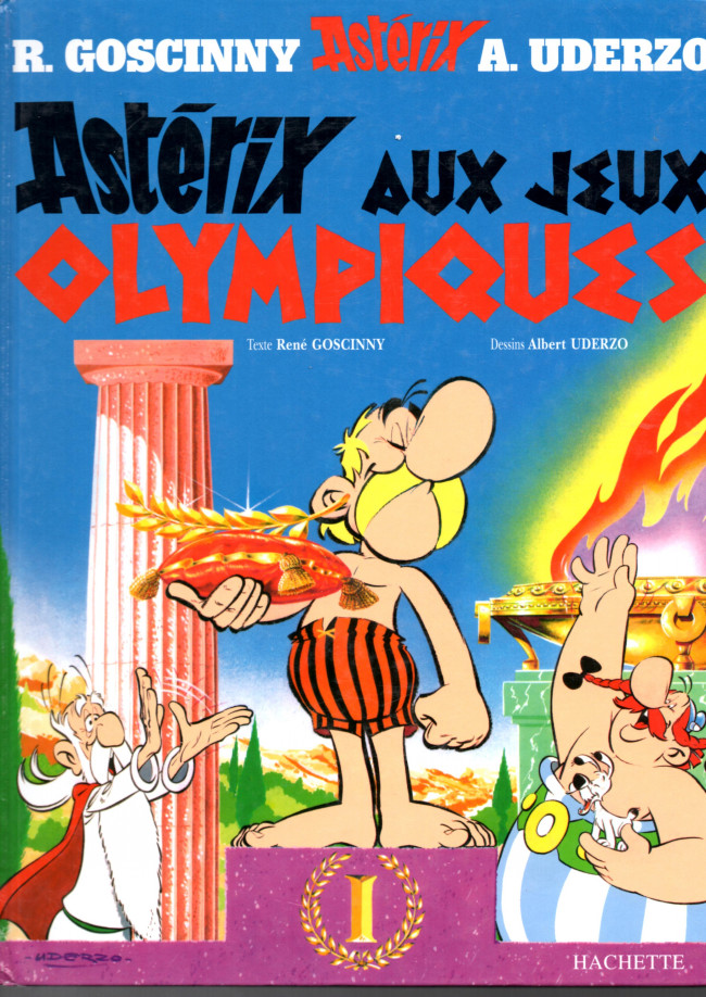 Couverture de l'album Astérix Tome 12 Astérix aux Jeux Olympiques