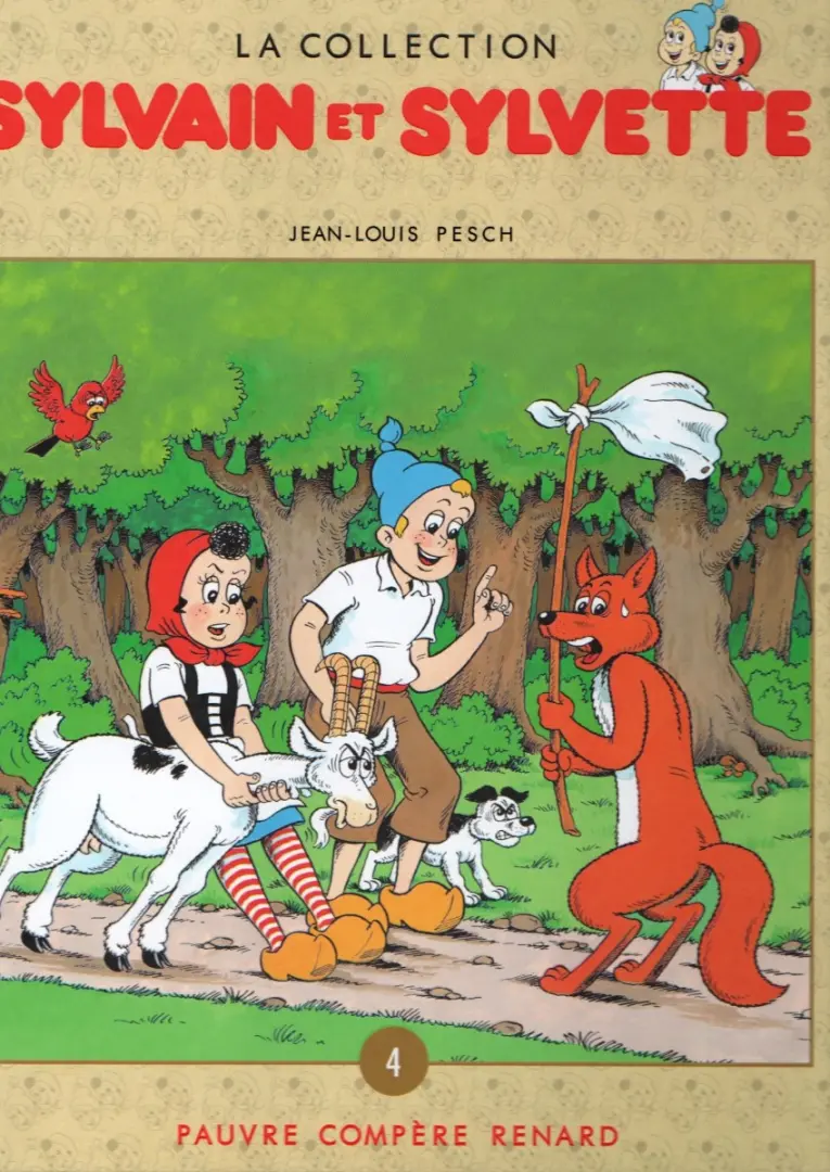 Couverture de l'album Sylvain et Sylvette Tome 4 Pauvre compère Renard